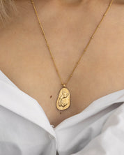 Flow Gold Necklace