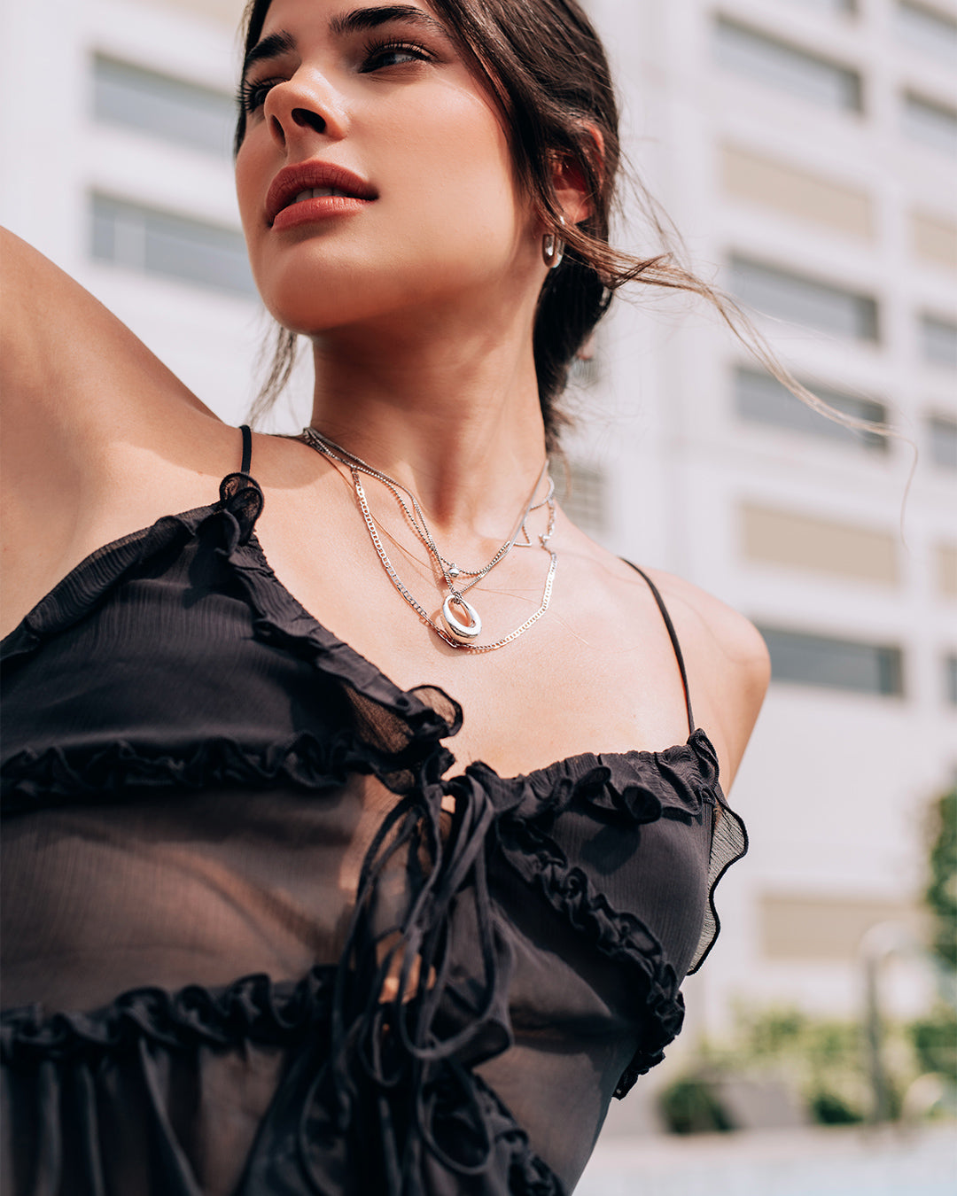 Bola Silver Necklace