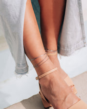 Terzo Silver Anklet