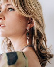 Chivor Silver Earrings