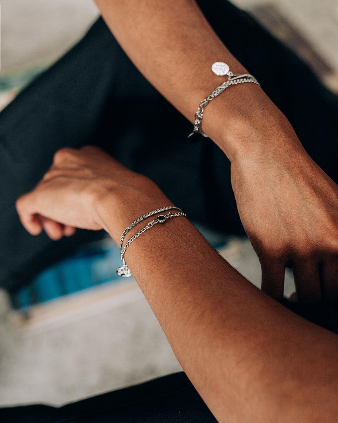 Beryl Silver Bracelet