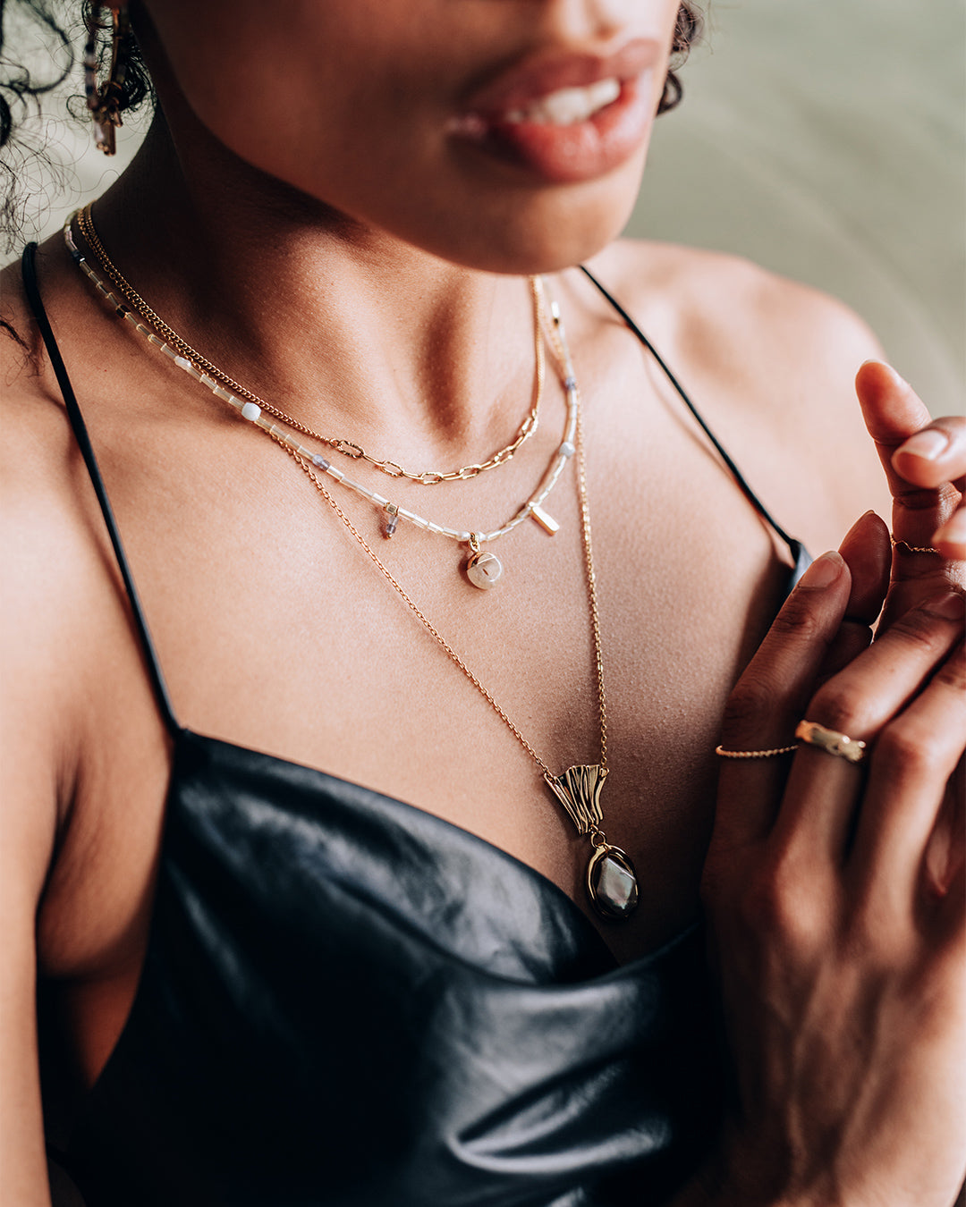 Nicole Gold Necklace