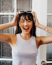 Beam Silver Glasses Chain