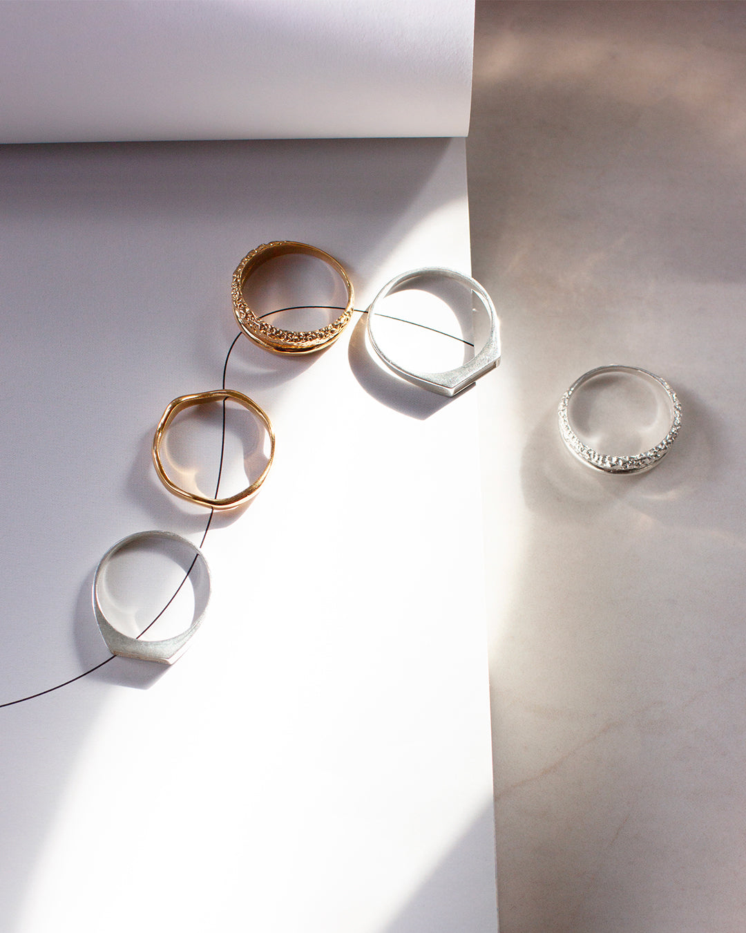 Dopio Gold Ring