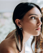Dylan Silver Earrings