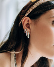 Dylan Silver Earrings