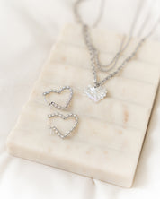 Belle Silver Earrings