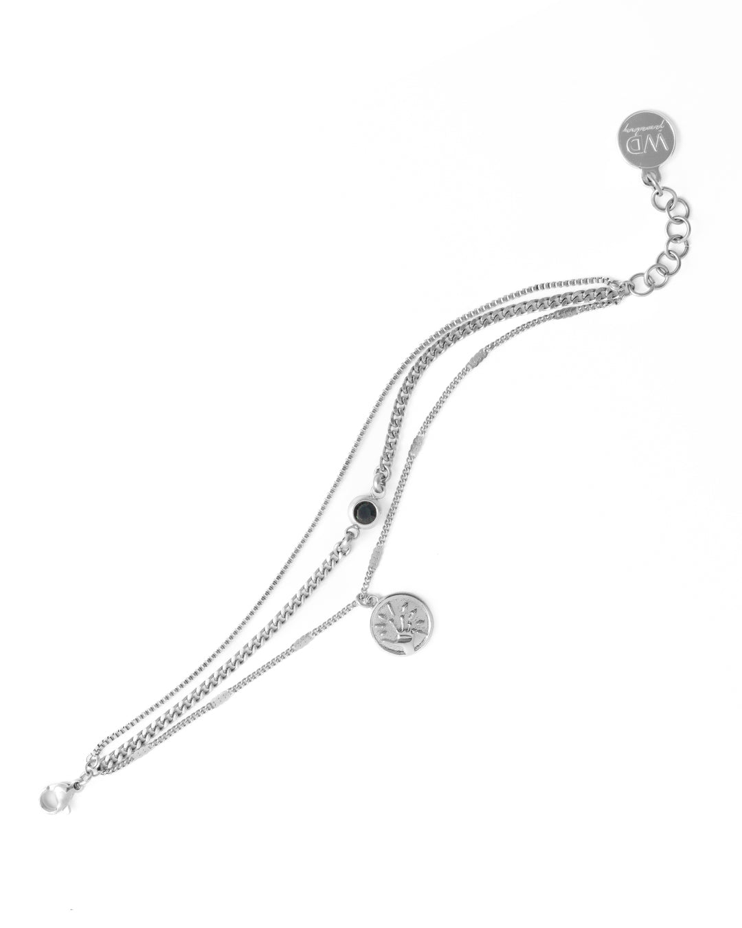 Beryl Silver Bracelet