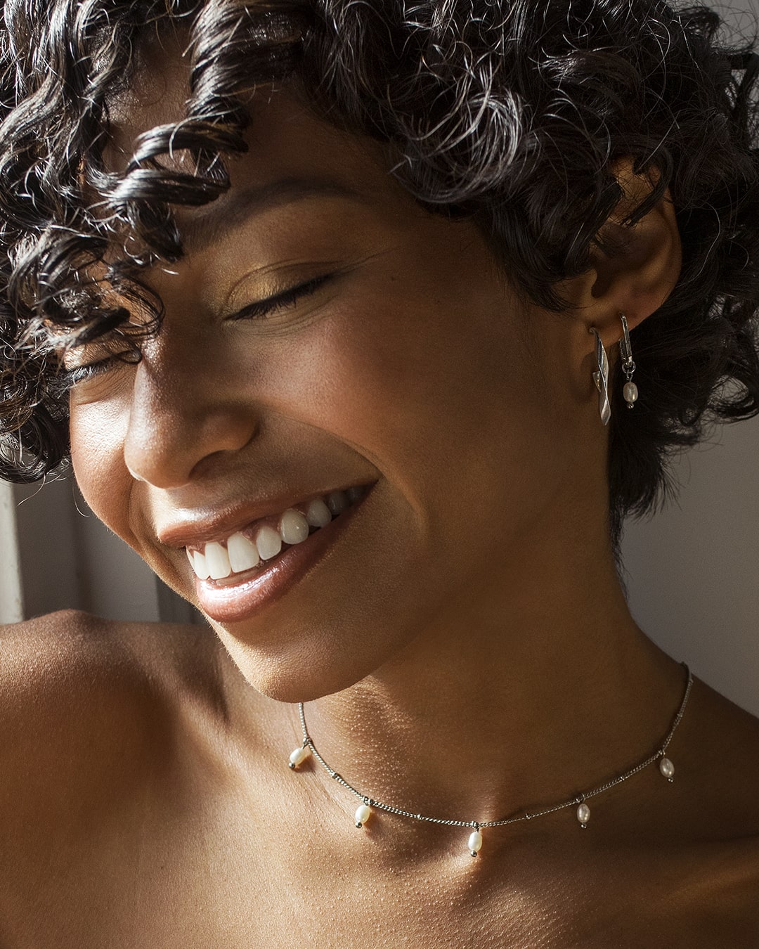 Twist Silver Earrings