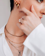 Cadrin Two-Tone Necklace