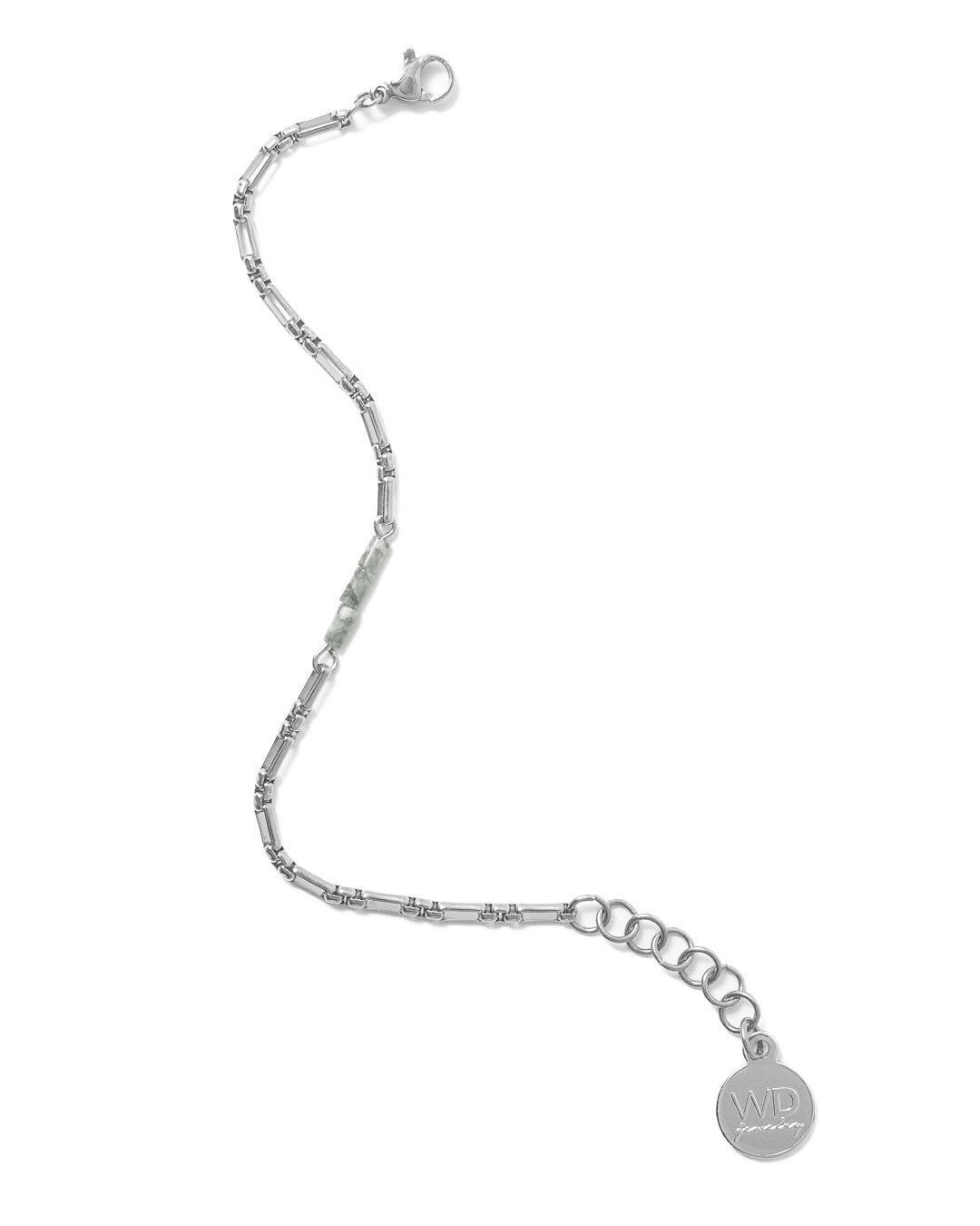 Column Silver Bracelet