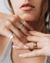 Corva Gold Ring