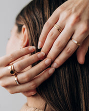 Dopio Gold Ring