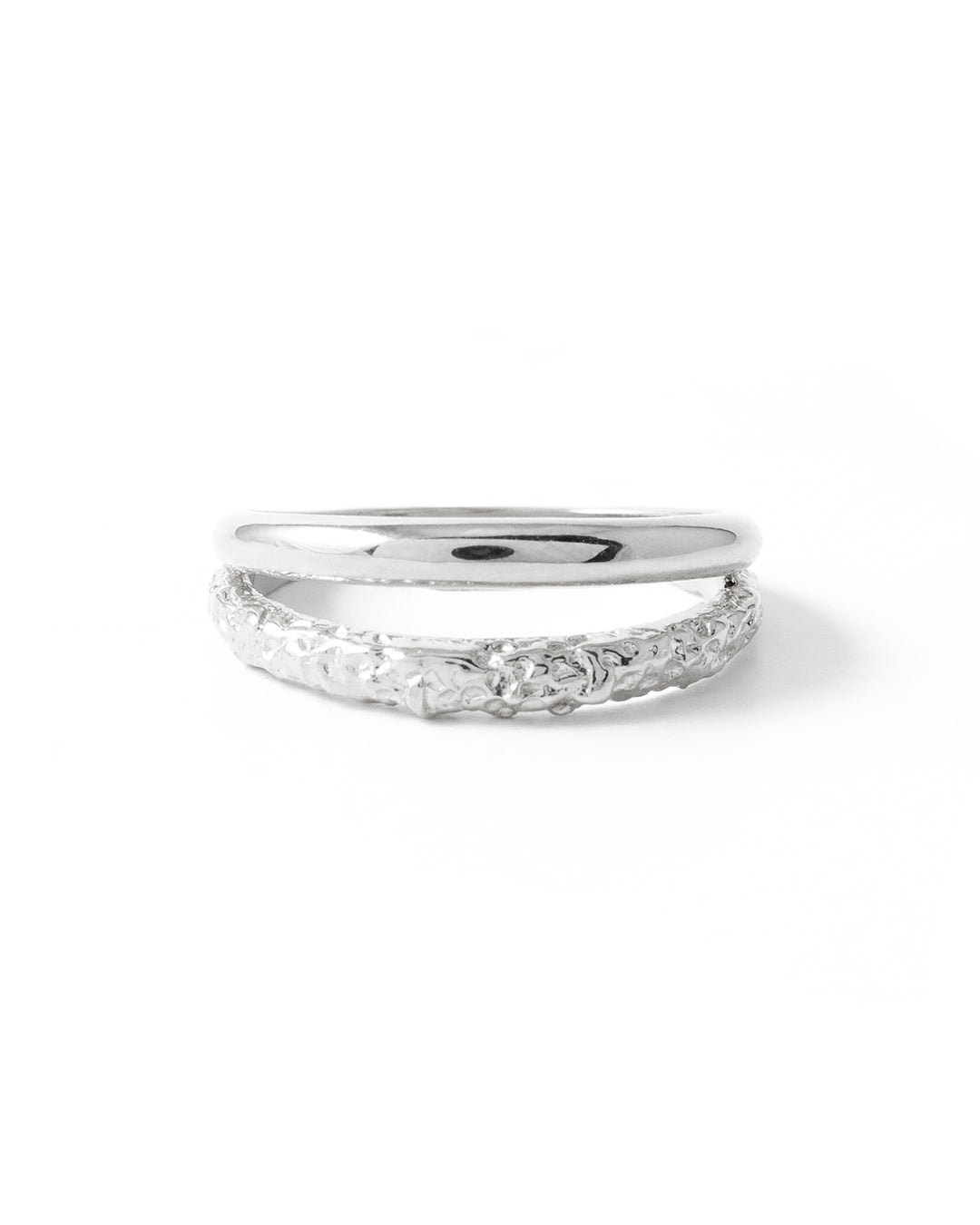Dopio Silver Ring