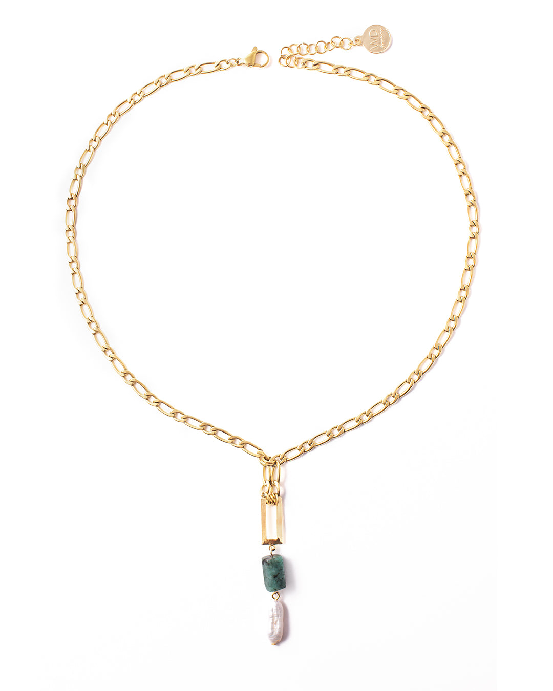 Emiral Gold Necklace