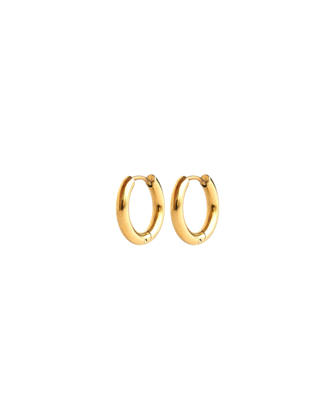 Huggie Gold Hoop Earrings