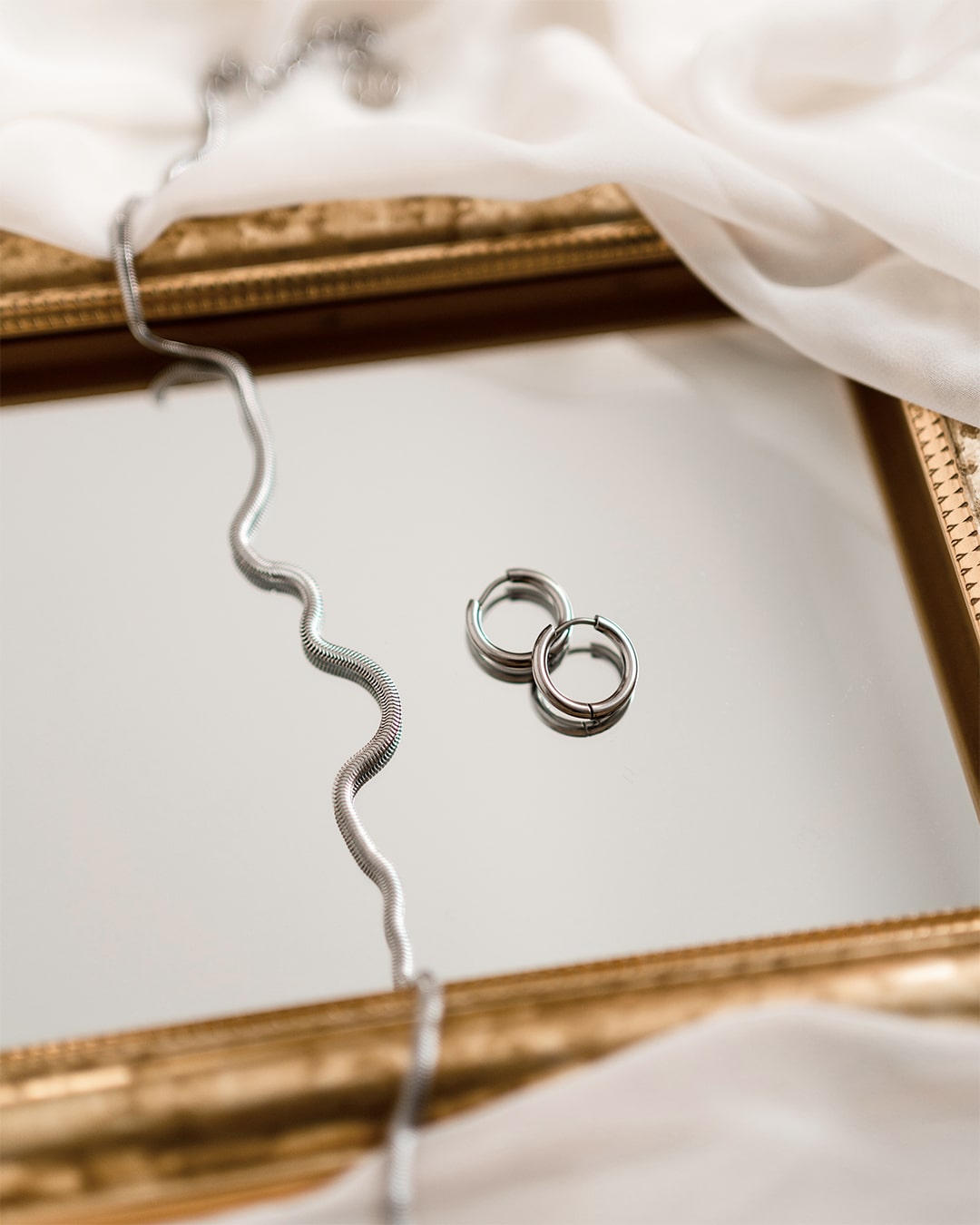 Snake Silver Necklace