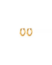 Huguette Gold Hoop Earrings