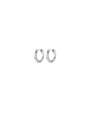 Huguette Silver Hoop Earrings