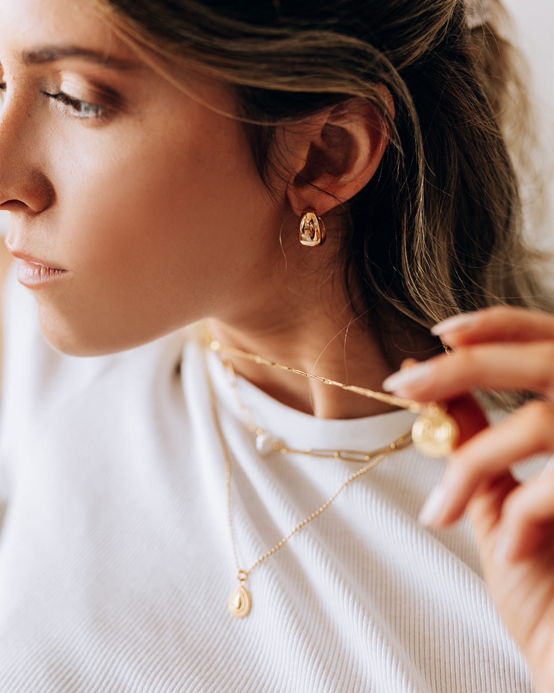 Manon Gold Earrings