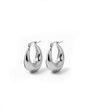 Oculus Silver Earrings
