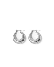 Oculus Silver Earrings