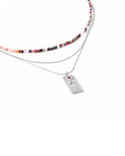 Pivoine Silver Necklace