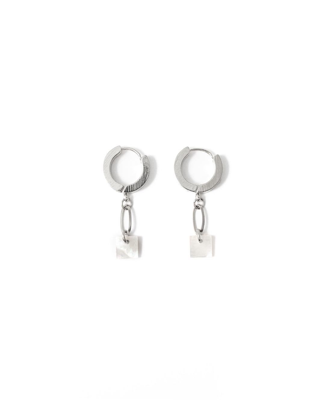 Plaza Silver Earrings