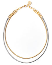 Rattle Two-Tone Necklace