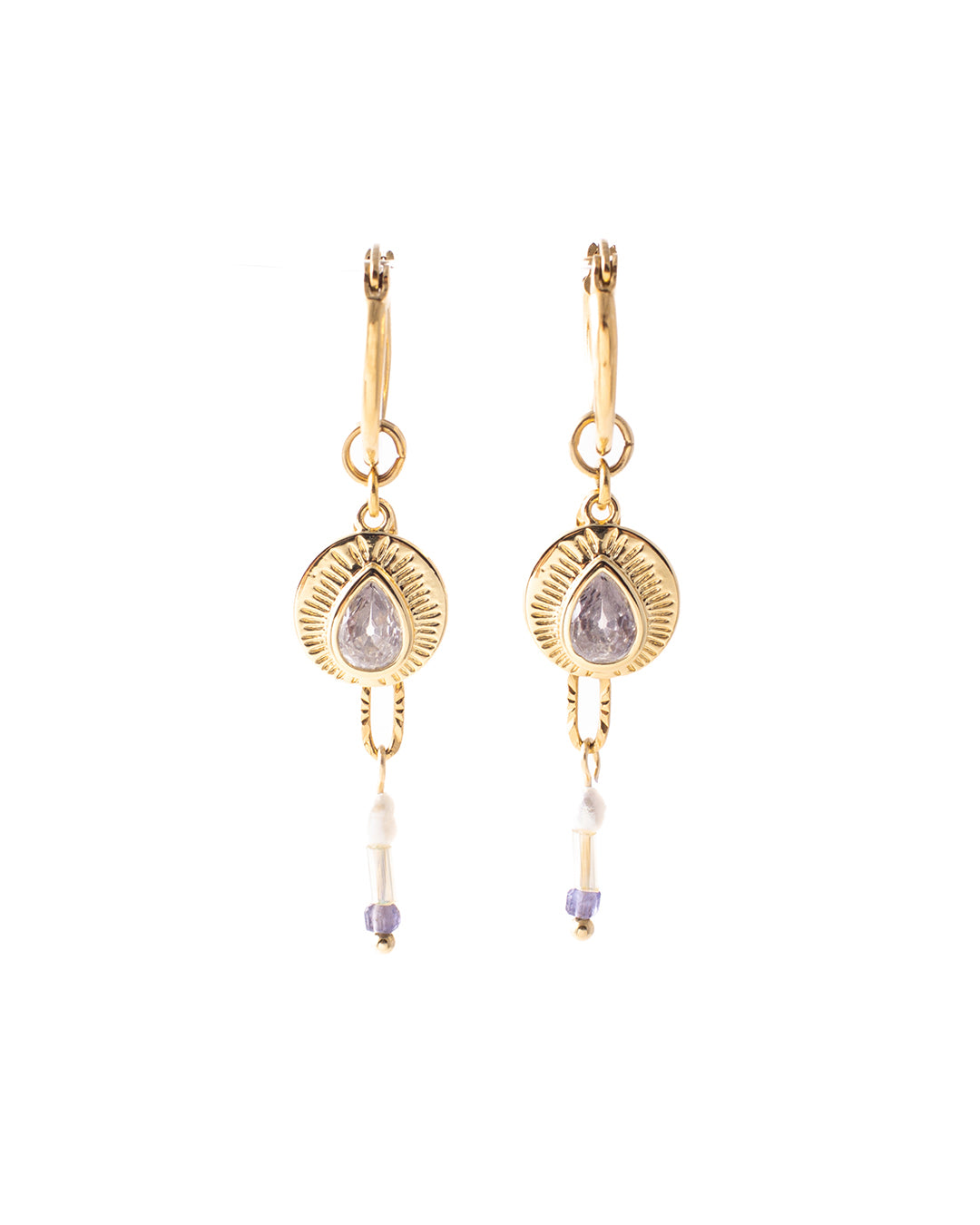 Renaud Gold Earrings
