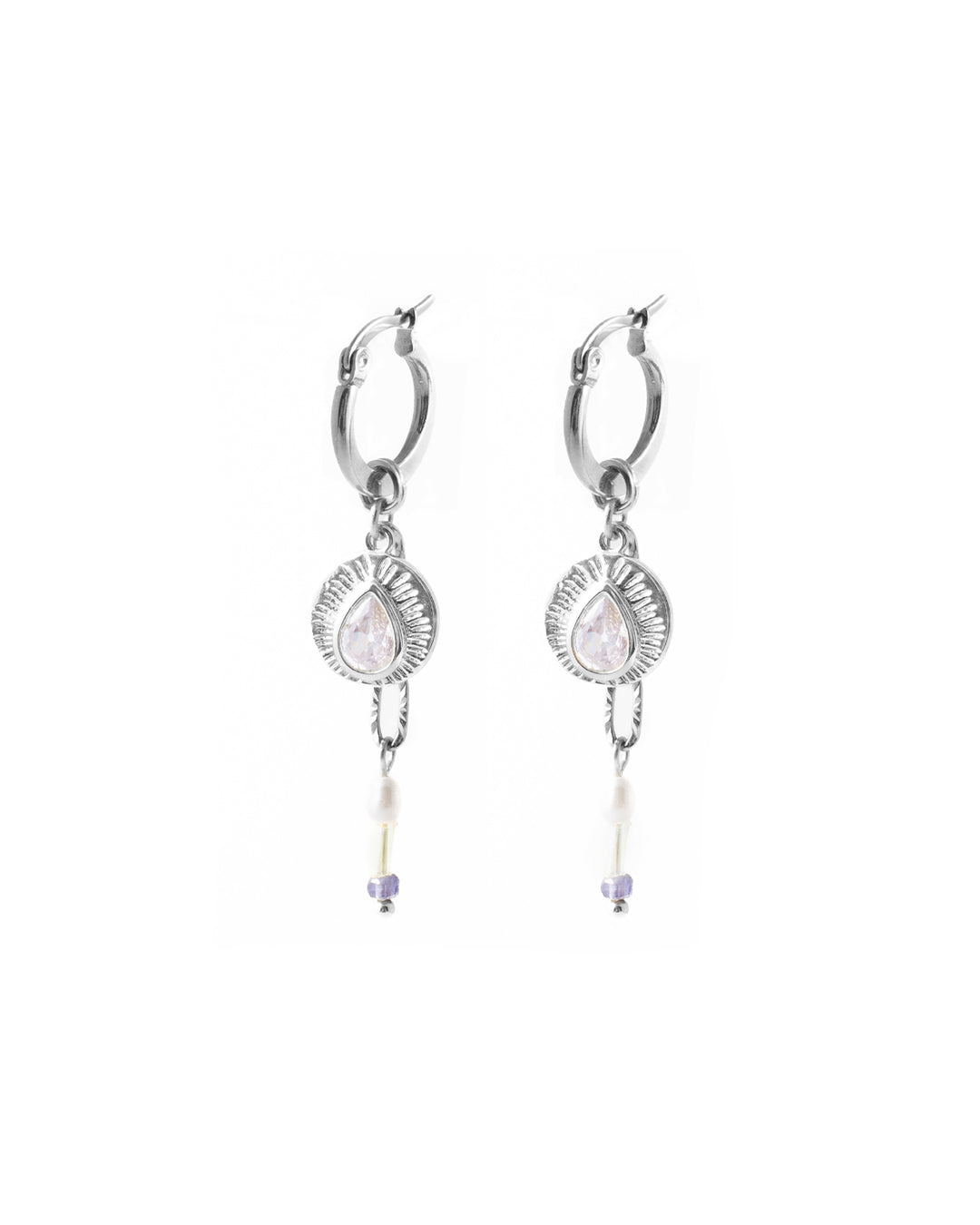 Renaud Silver Earrings