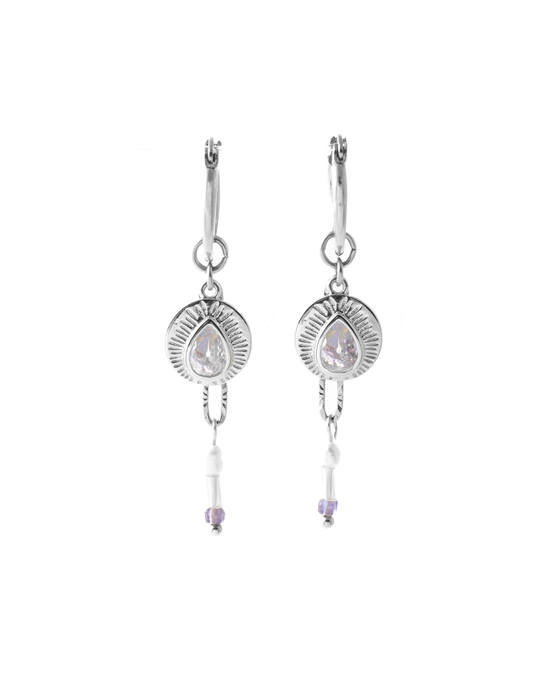 Renaud Silver Earrings