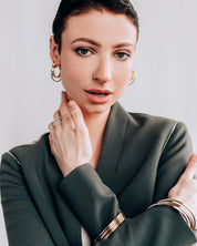 Salima Two-Tone Bracelet Set