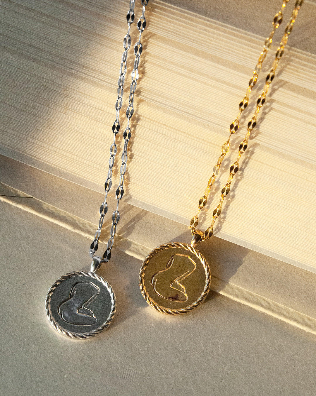 Self Silver Necklace