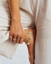 Shelly Bracelet de cheville Argent
