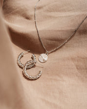 Swear Silver Necklace