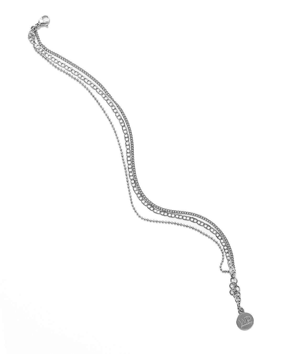 Terzo Silver Anklet