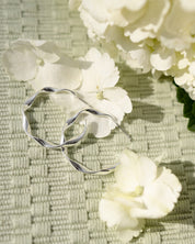 Twist Silver Earrings