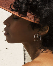 Twist Silver Earrings