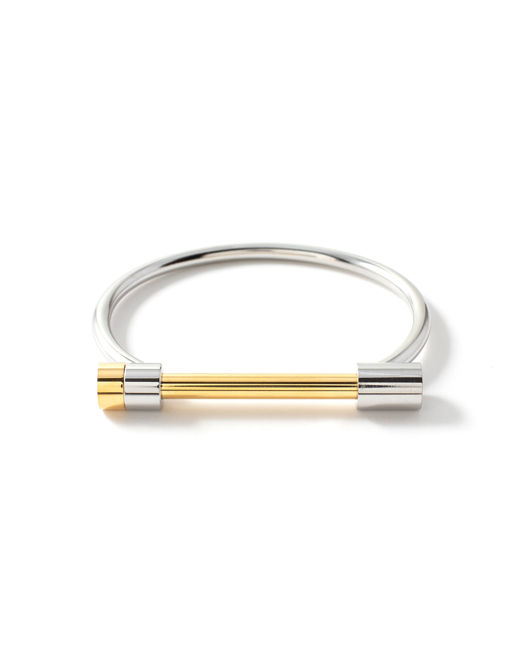 Vison Two-Tone Silver Bracelet