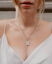 Damien Silver Necklace