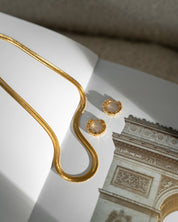 Cruz Gold Earrings