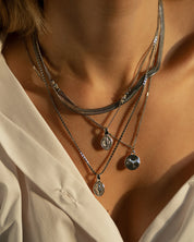 Cobra Silver Necklace
