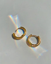 Huggie Gold Hoop Earrings