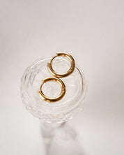 Huggie Gold Hoop Earrings