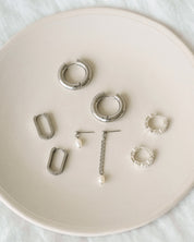 Hugo Silver Hoop Earrings