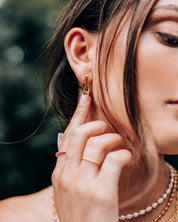 Ovio Gold Earrings