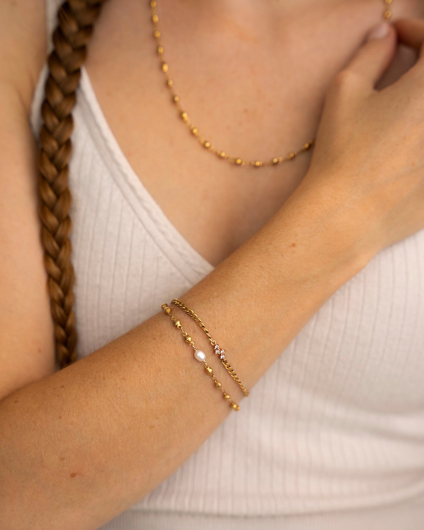 Alive Gold Bracelet