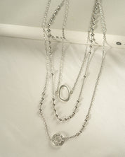 Helios Silver Necklace