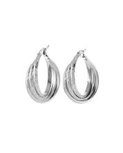Triplet Silver Earrings